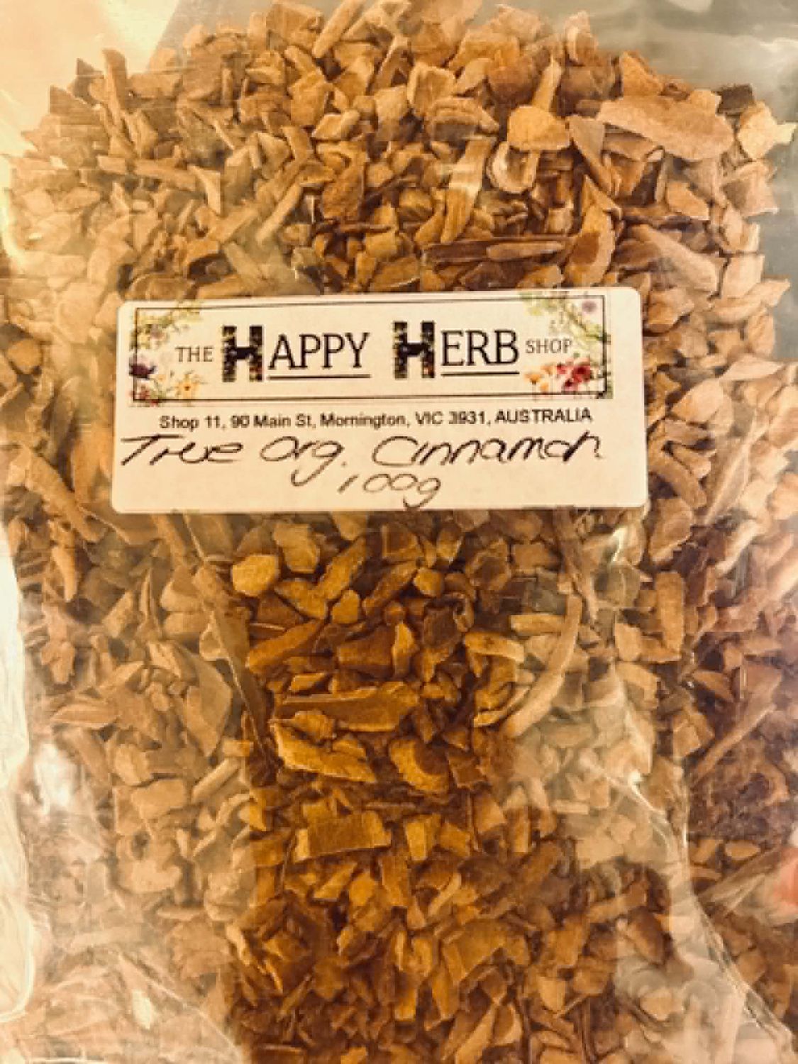 Organic True Cinnamon 100g - BB 09/28