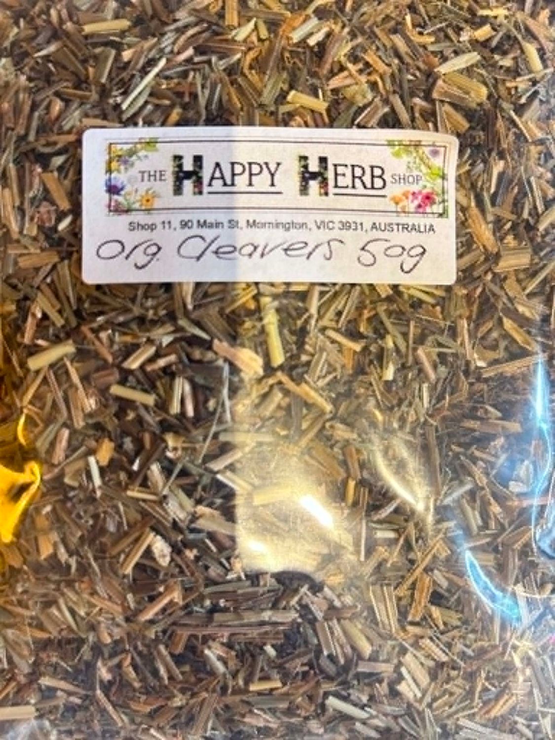 Organic Cleavers 50g BB 12/28