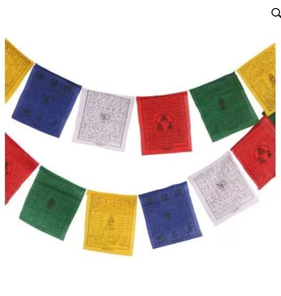 Tibetan prayer flags