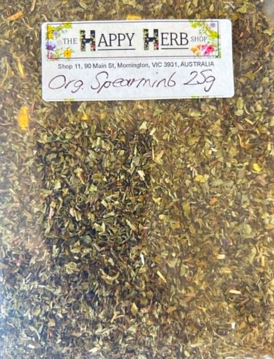 Organic Spearmint 25g - BB 01/27