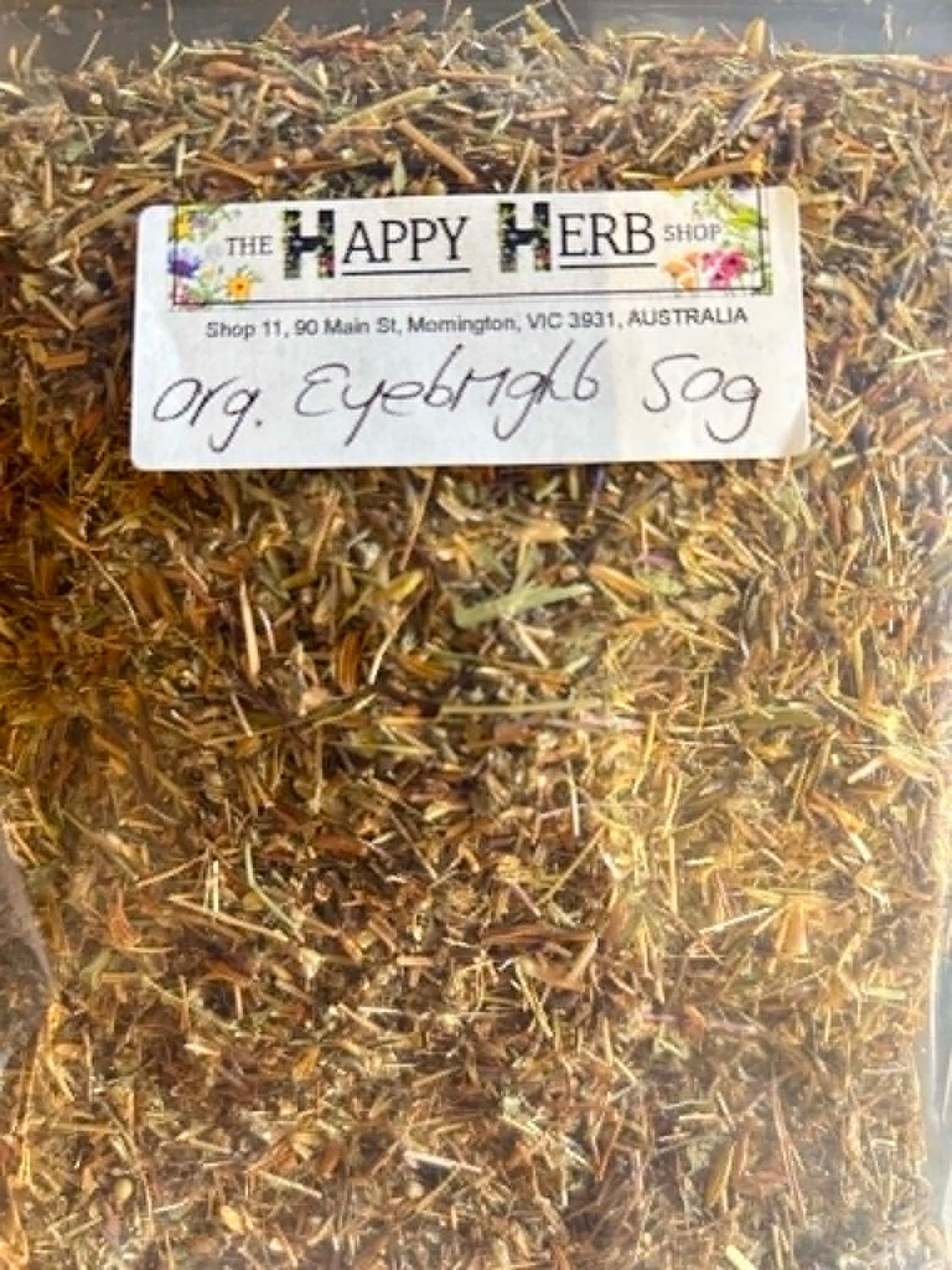 Organic eyebright 50g BB- 11/28