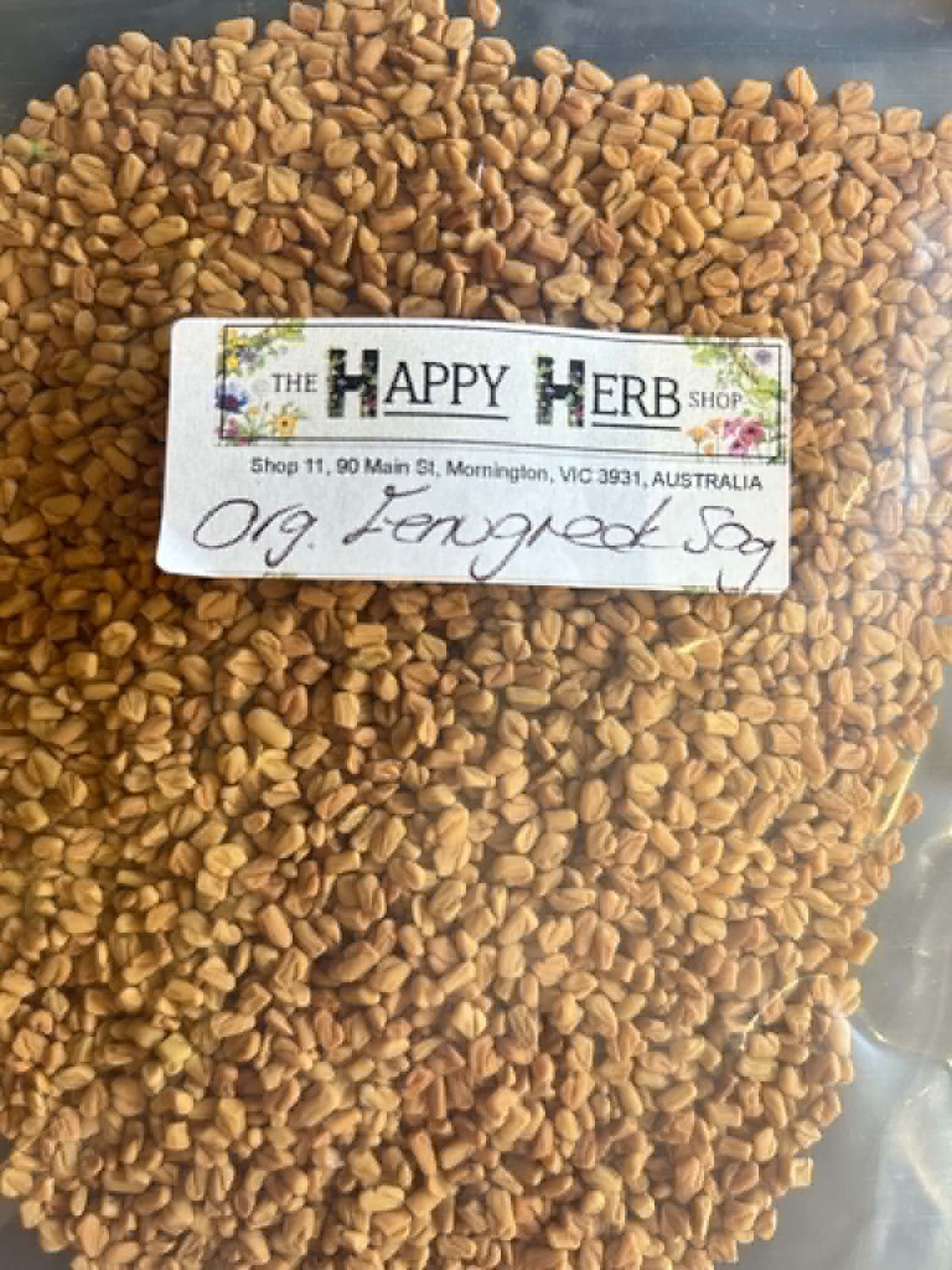 Organic Fenugreek 50g - BB 08/27