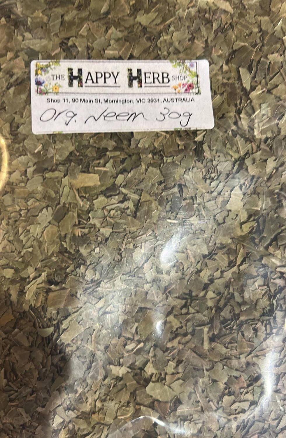Organic Neem 30g BB 12/26