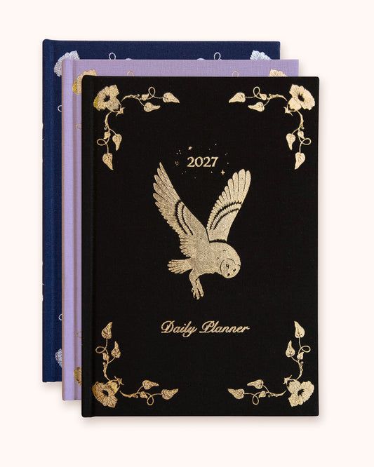 2027 Daily Planner Dreamy Moon