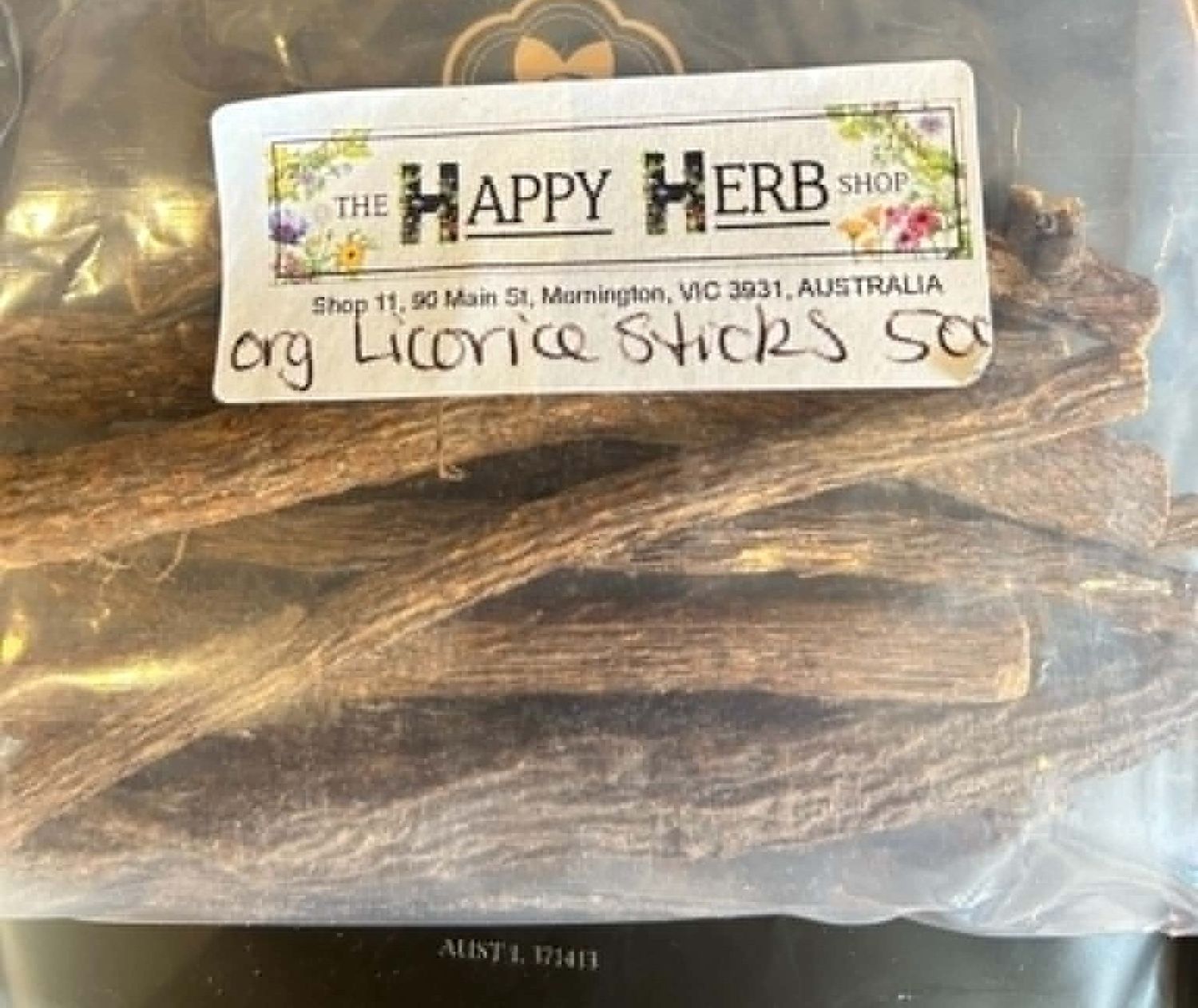 Licorice sticks 50g - BB 9/28
