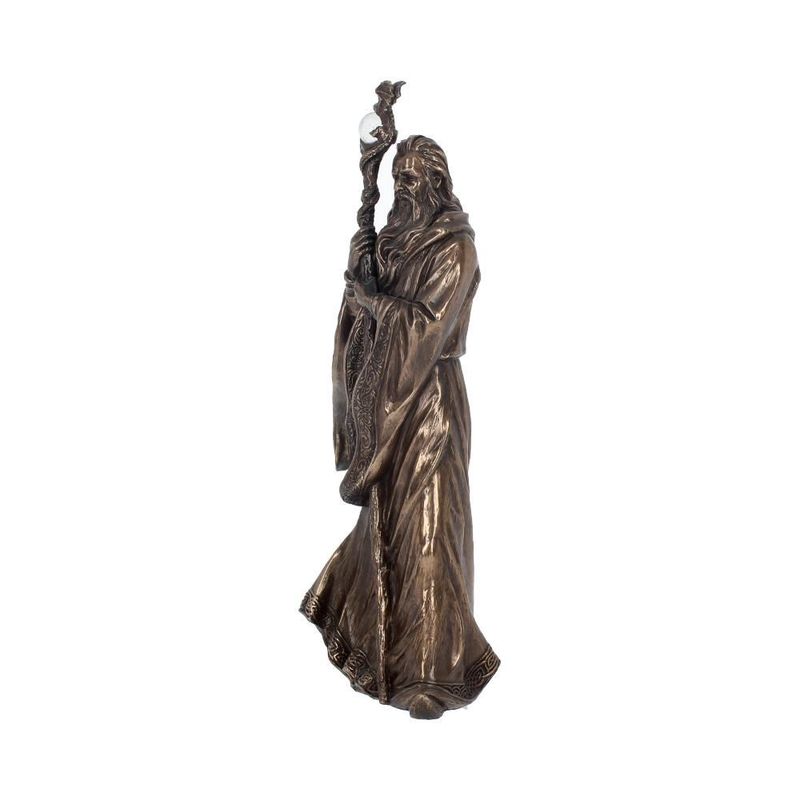 Wizard Merlin Bronze Figurine