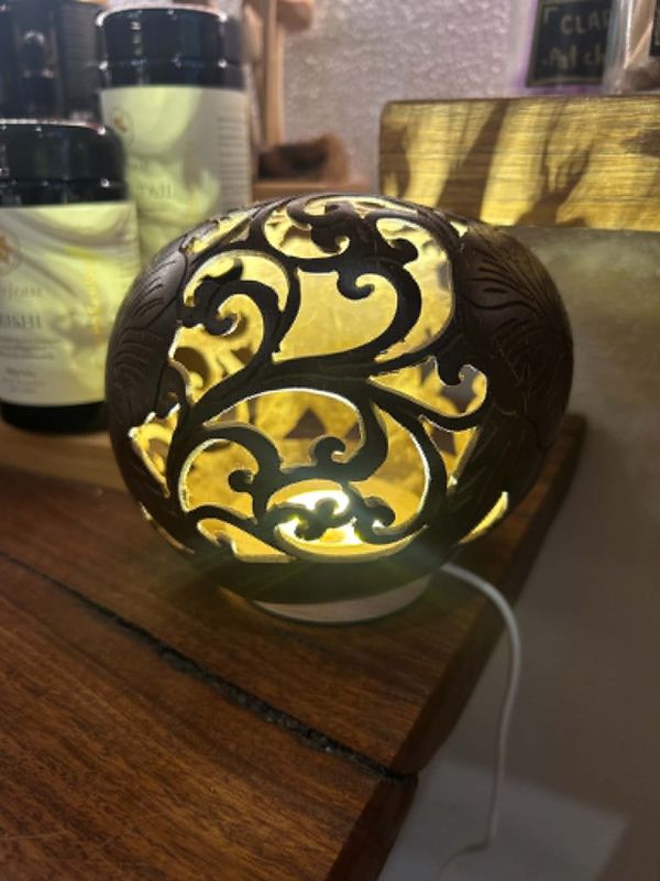 Coconut Lamp - sml/lrg