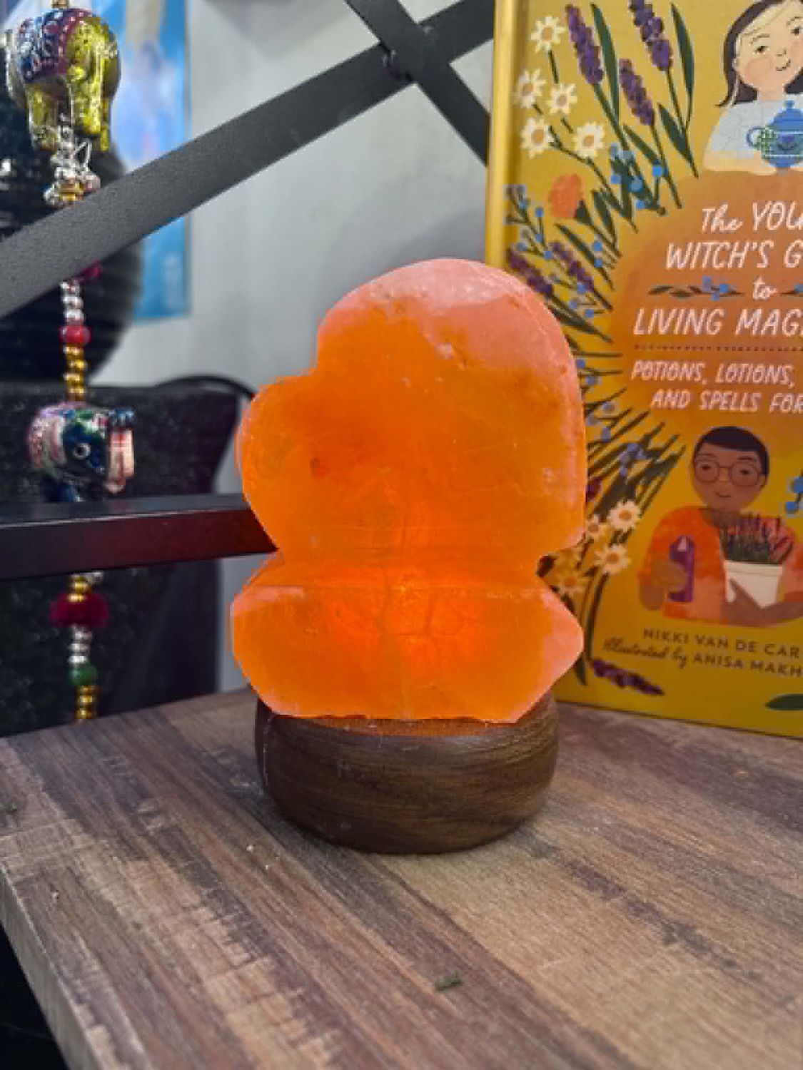 Himalayan Salt Lamp USB HEART