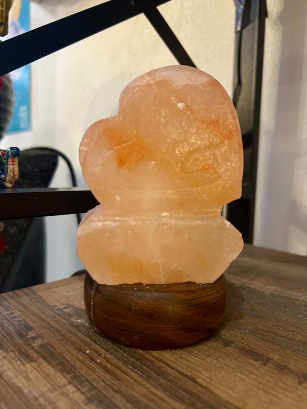 Himalayan Salt Lamp USB HEART