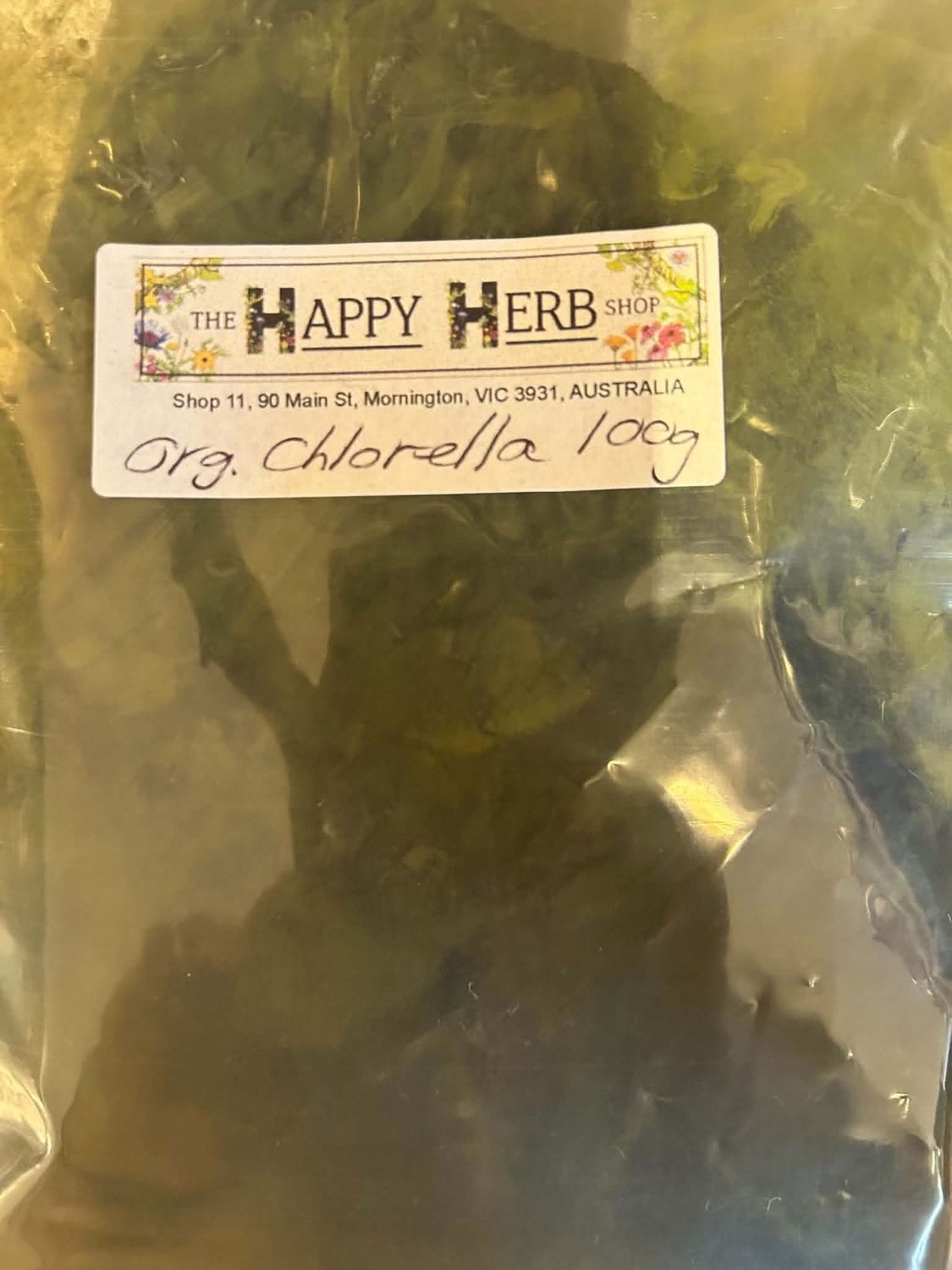 Organic Chlorella 100g BB 07/28