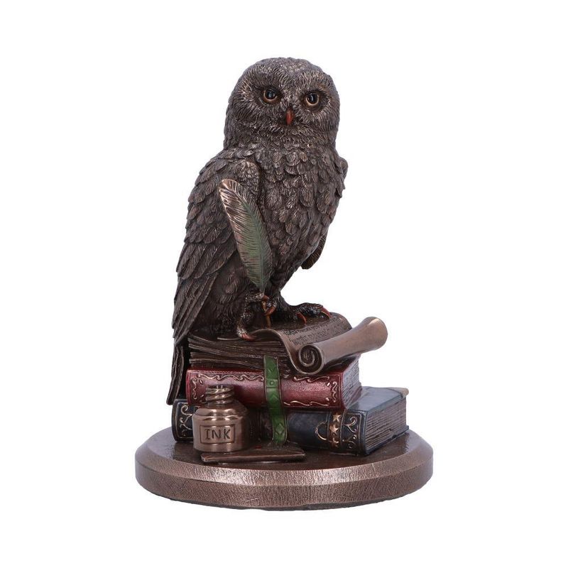 An Owl''s Tale Bronze Figurine 14.5cm