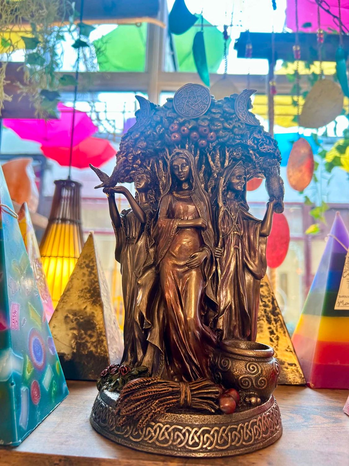Maiden, Mother Crone Figurine