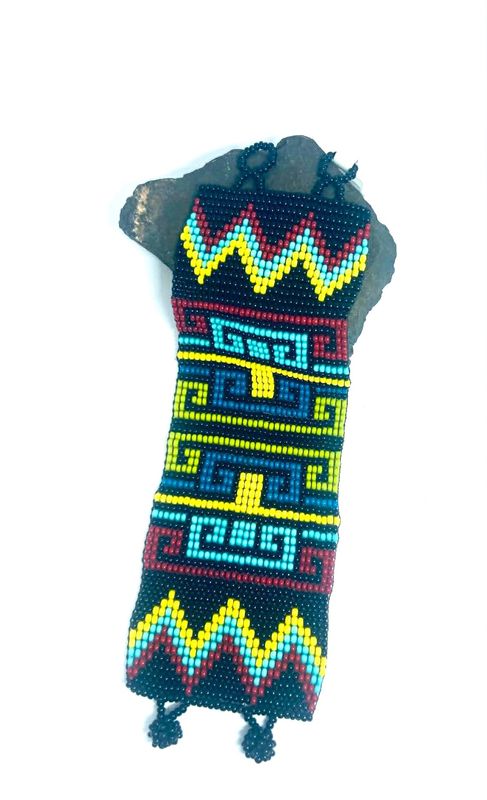 Sacred Medicine Shipibo Ceremonial beaded Bracelet