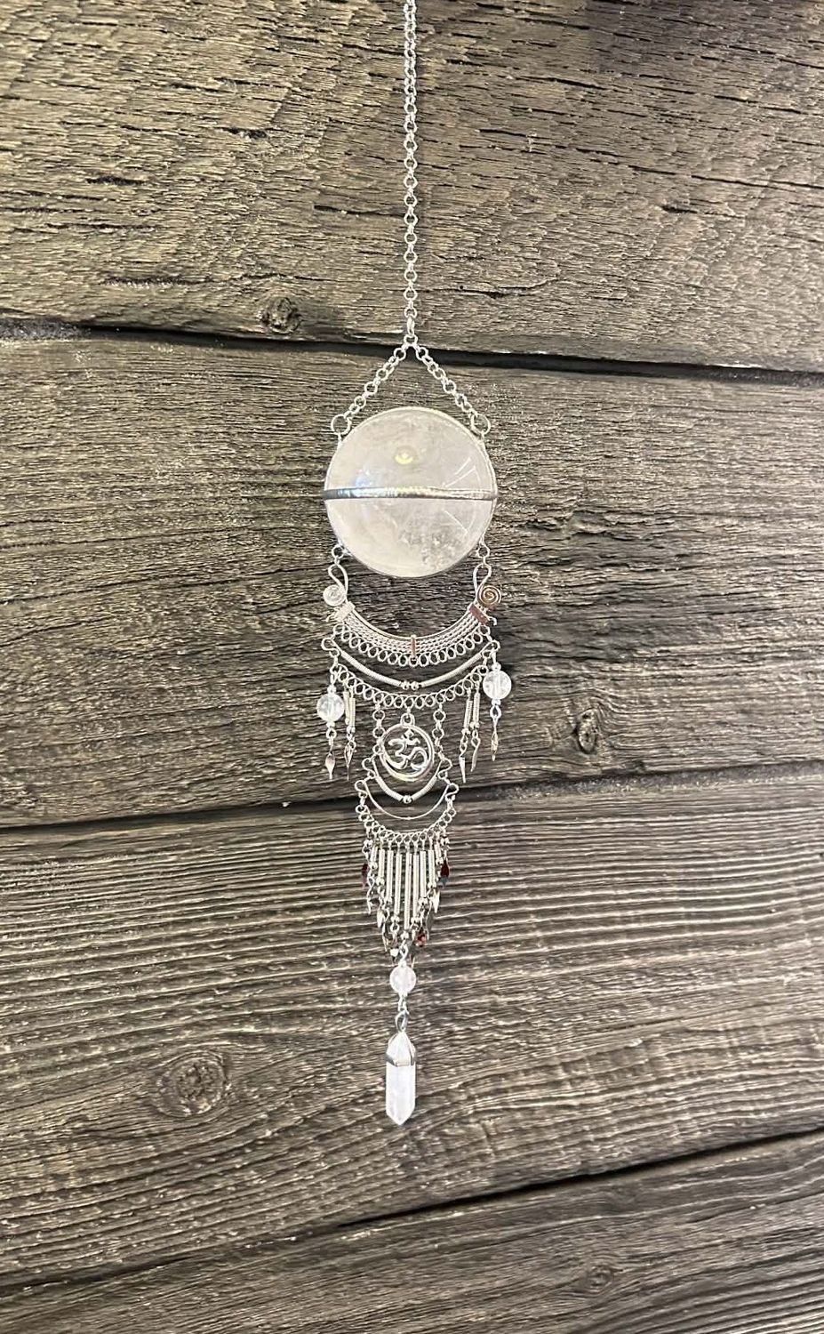 Crystal Hanging Sphere