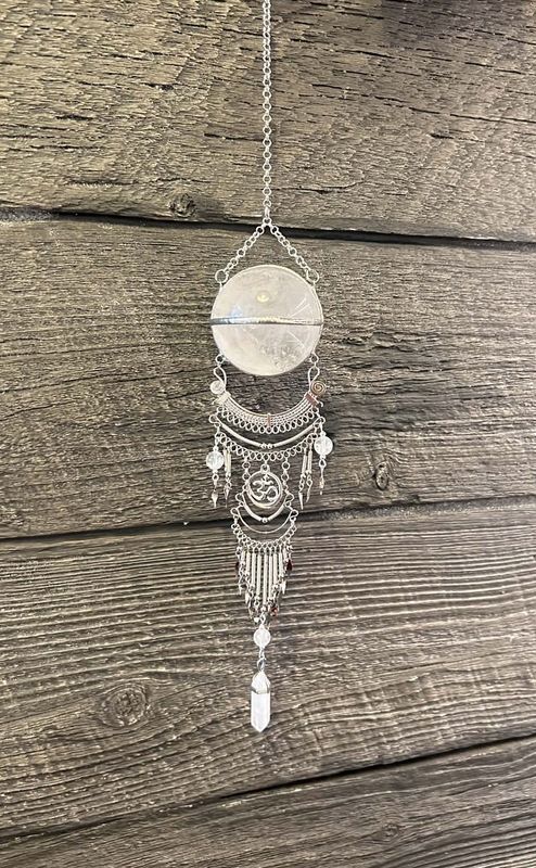 Crystal Hanging Sphere