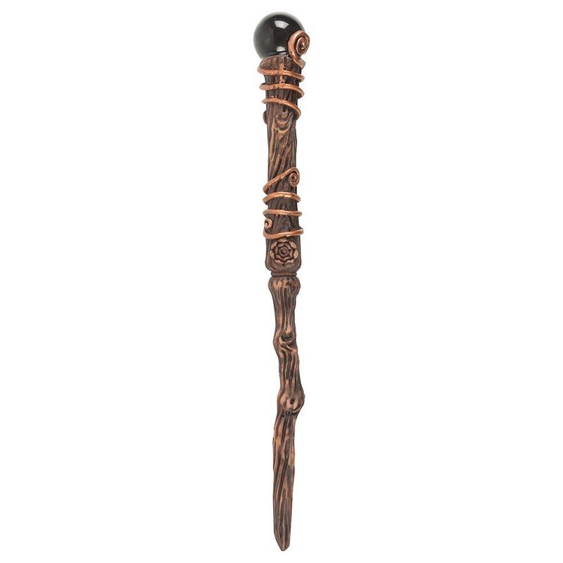 Protection Black Obsidian Crystal Wand