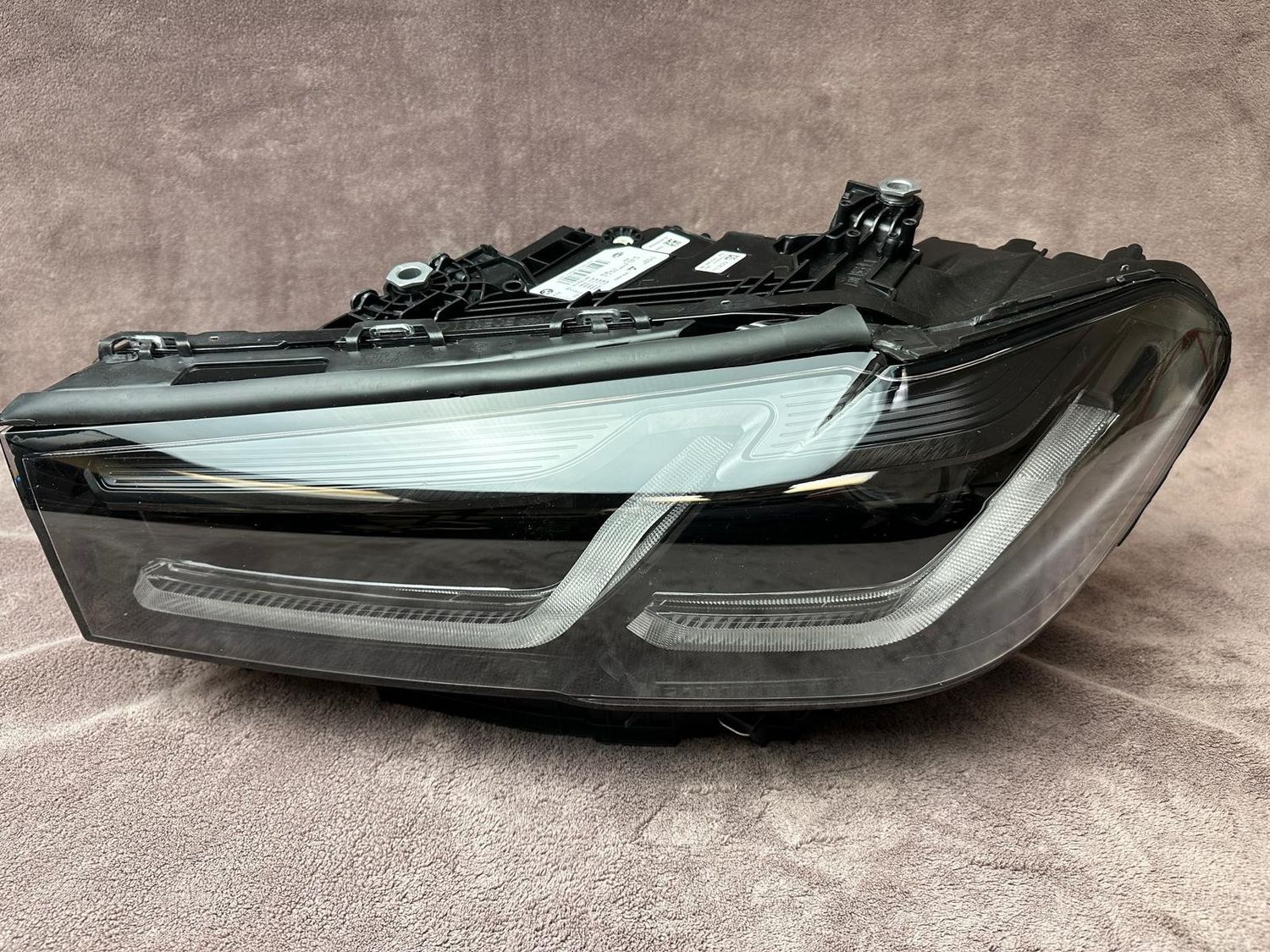 2021-22 BMW 5 SERIES 530I 540 550 G30 Full LED Adaptive Left Black HEADLIGHT OEM