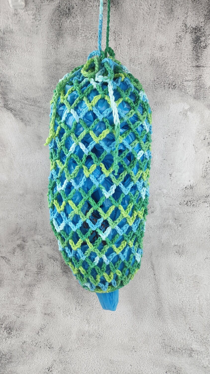 Hand Crochet Shopping Bag Holder