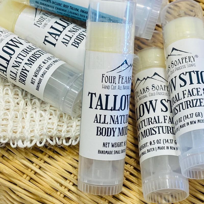 Tallow Moisturizing Stick | Organic Rosehip Jojoba Moisturizer