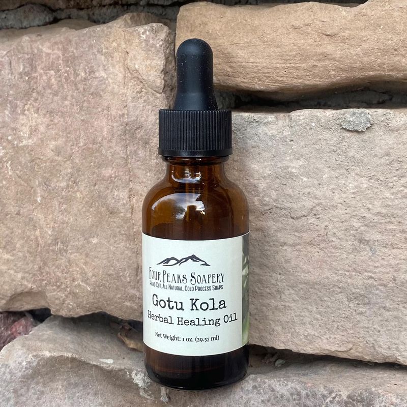 Gotu Kola Infused Herbal Oil | Pennywort