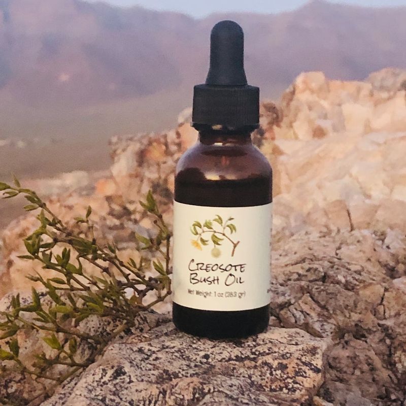 Creosote Oil // Greasewood // Desert Chaparral (Herbal Infusion) + FREE Bonus Lip Balm*
