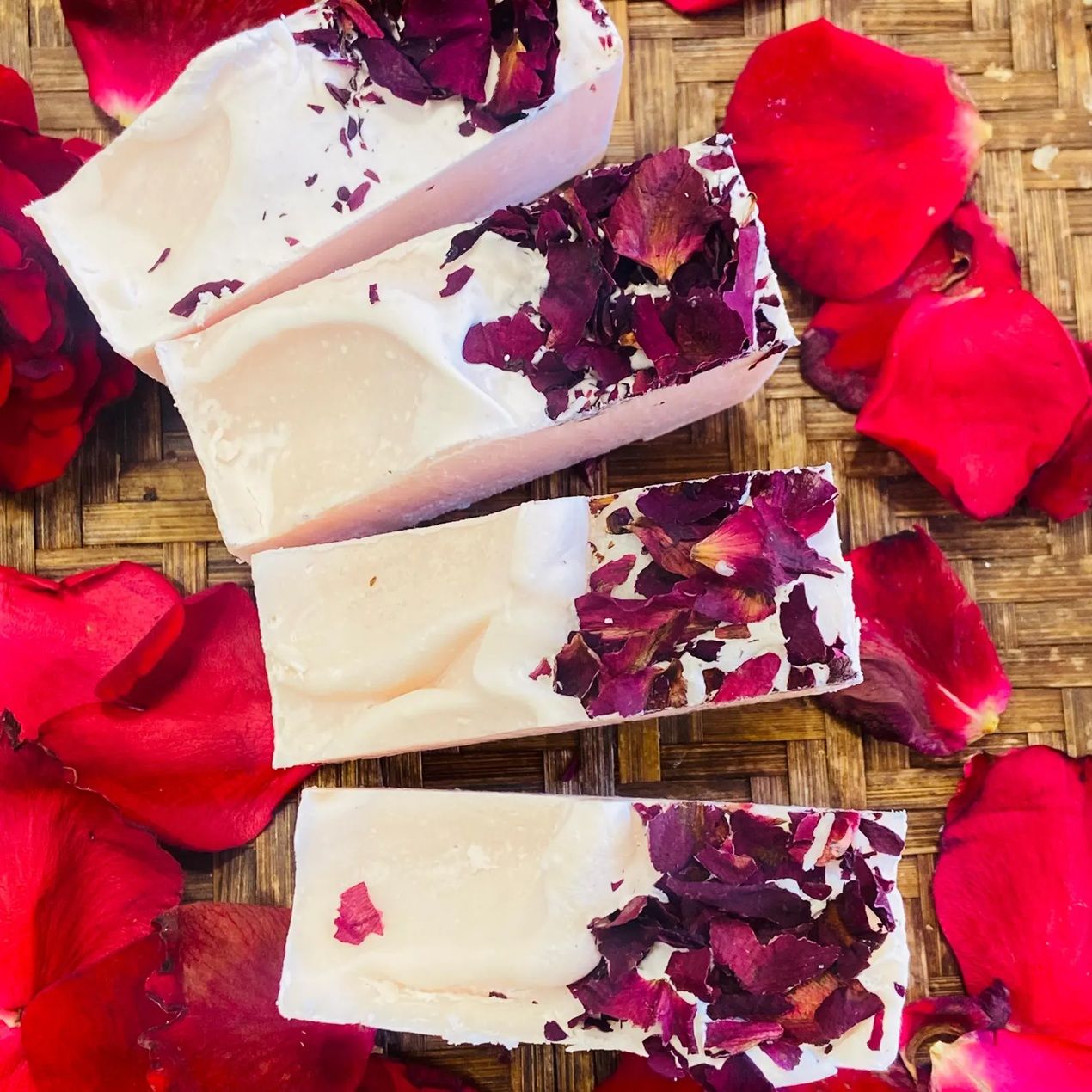 Rose Soap | Tallow Skincare with Rose Essential Oil