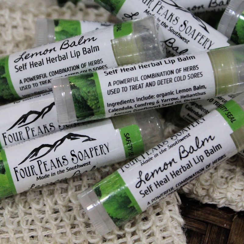 Lemon Balm Herbal Lip Balm