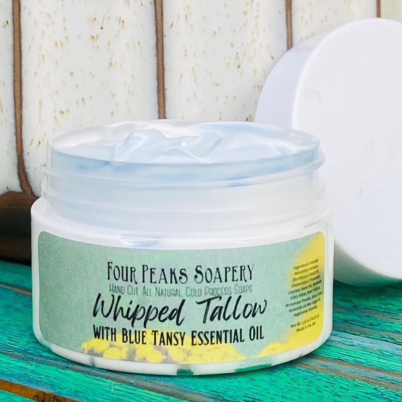 Whipped Tallow with Blue Tansy | Body Whip | Moisturizing
