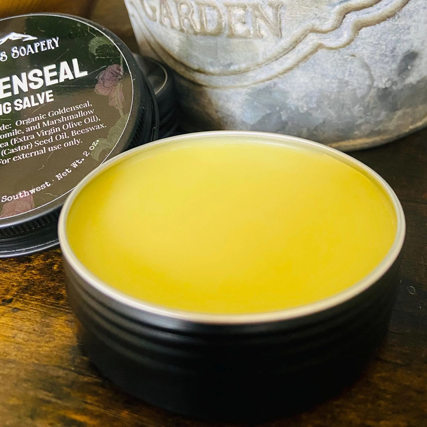 Goldenseal Salve with Calendula, Chamomile, Marshmallow Root (2 oz)
