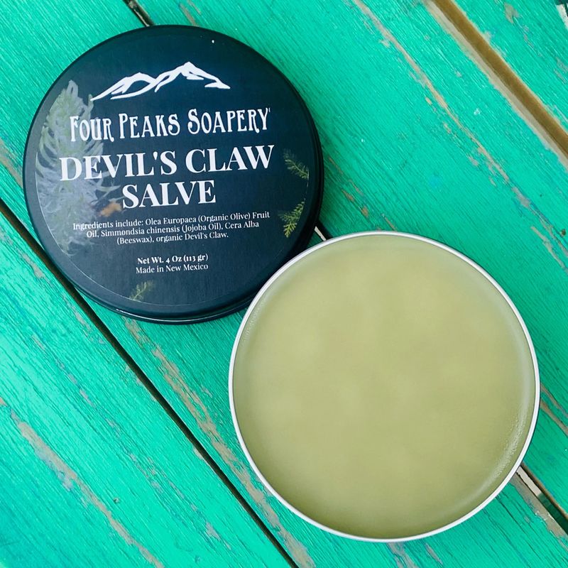 Devil's Claw Salve | 4 oz  Reusable Tin