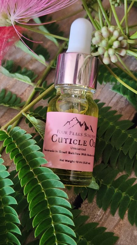 Natural Cuticle Oil | Jojoba &amp; Avocado Oil Nail Treatment | Moisturizing Cuticle Care | Dry Cuticle Repair | Handmade Nail Oil