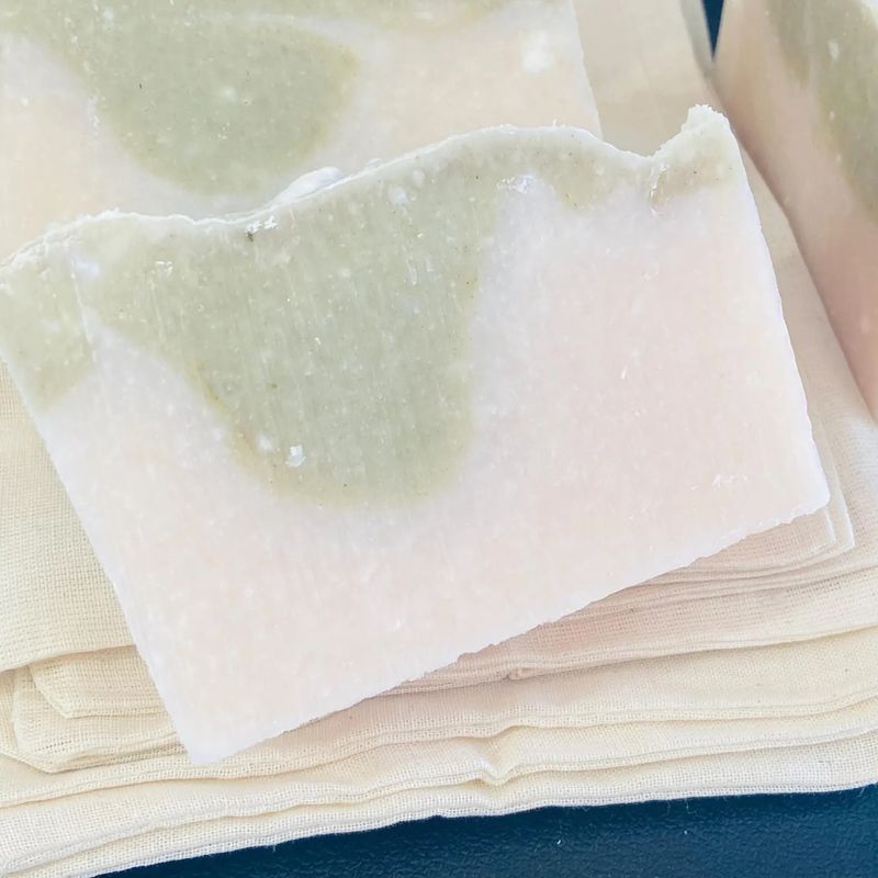 Peppermint Pine Cold Process Soap