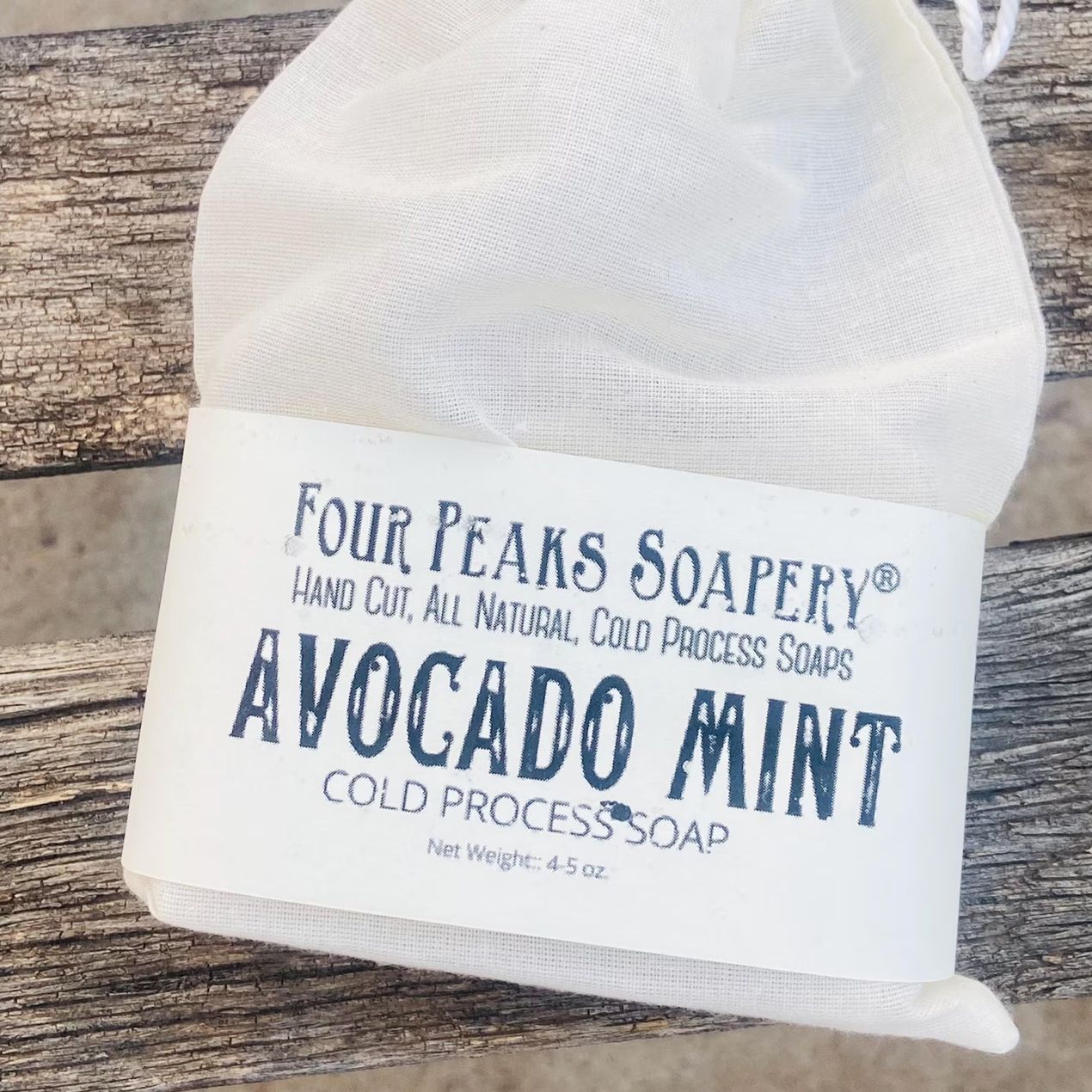 Avocado Mint Cold Process Soap