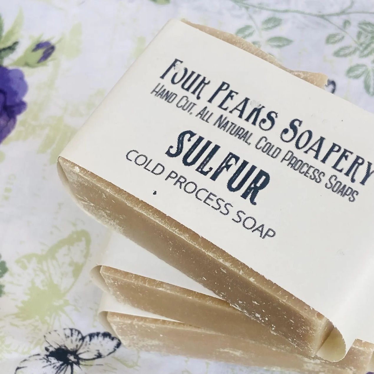 Sulfur Soap | All Natural Cold Process Tallow Soap