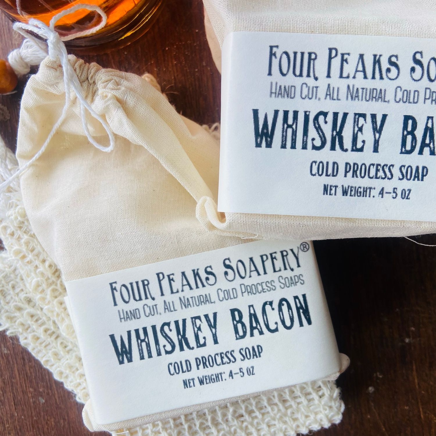 Whiskey Bacon Cold Process Soap