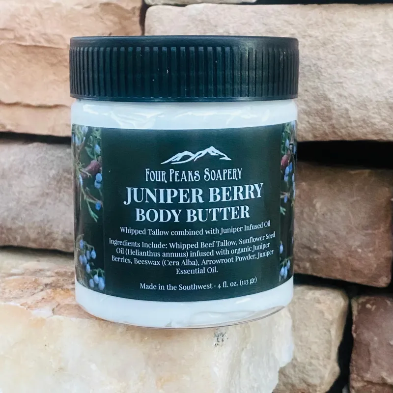 Juniper Berry Whipped Tallow Body Butter