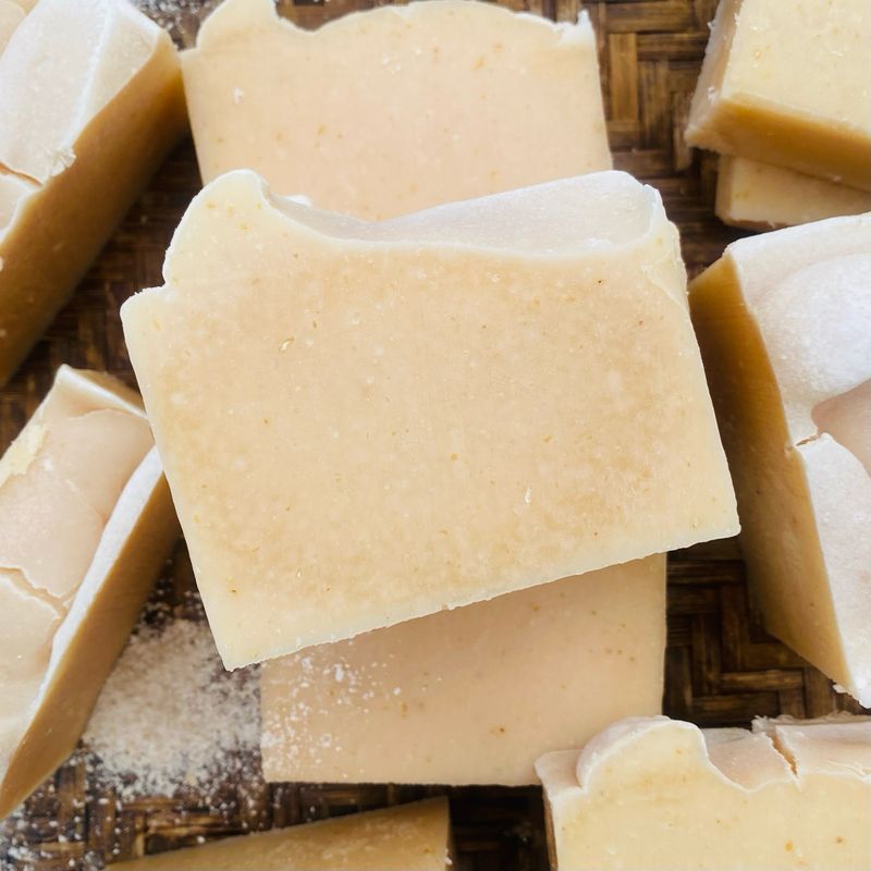 Goat Milk Oat and Honey Cold Process Soap Goat Milk Oat and Honey Cold Process Soap