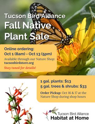 Fall Native Plant Sale