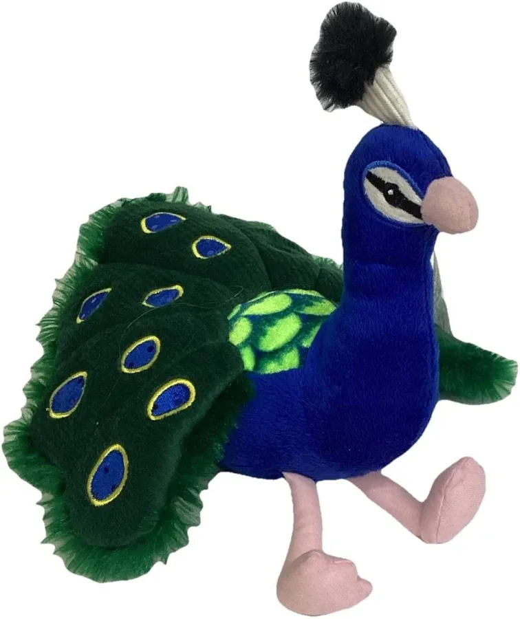 8" Peacock Plush