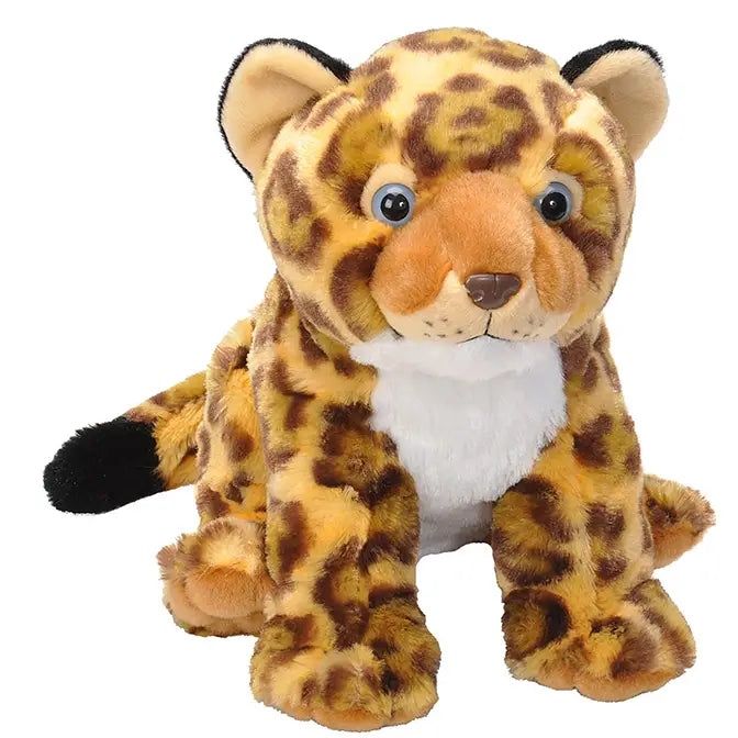 12" Jaguar Cub Stuffed Animal