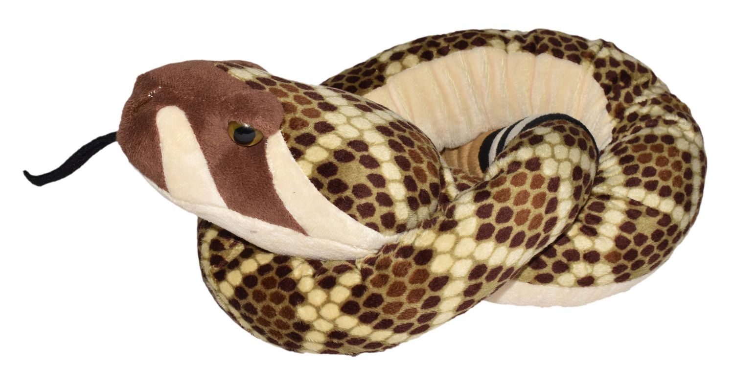 54" Snake Western Diamondback Stuffed Animal 54"