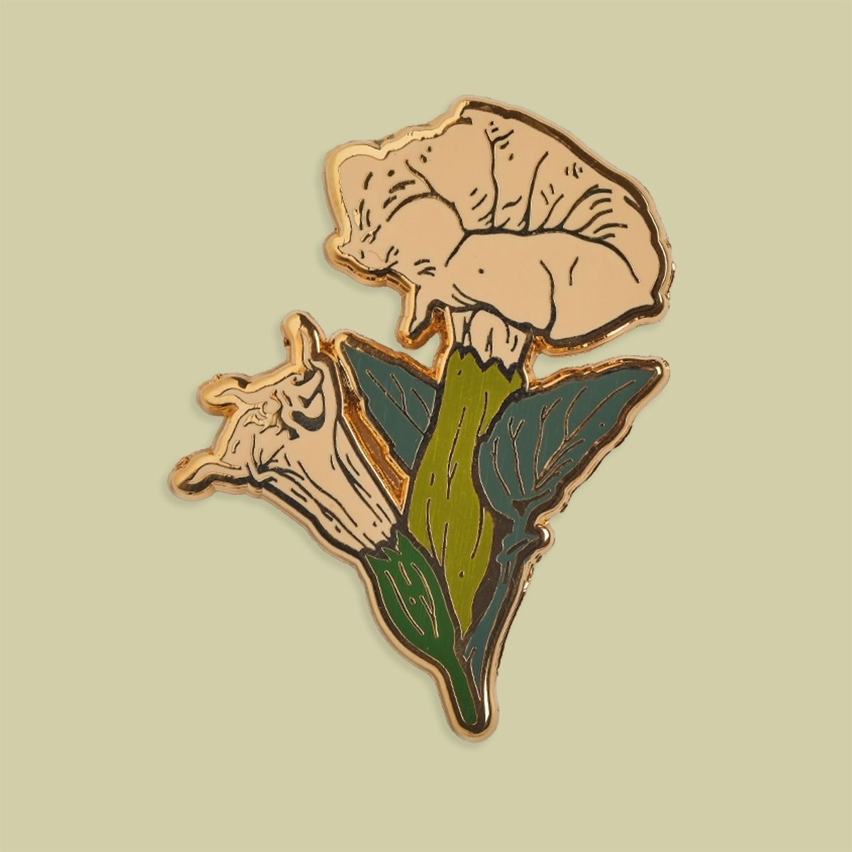 Enamel Pin: Datura