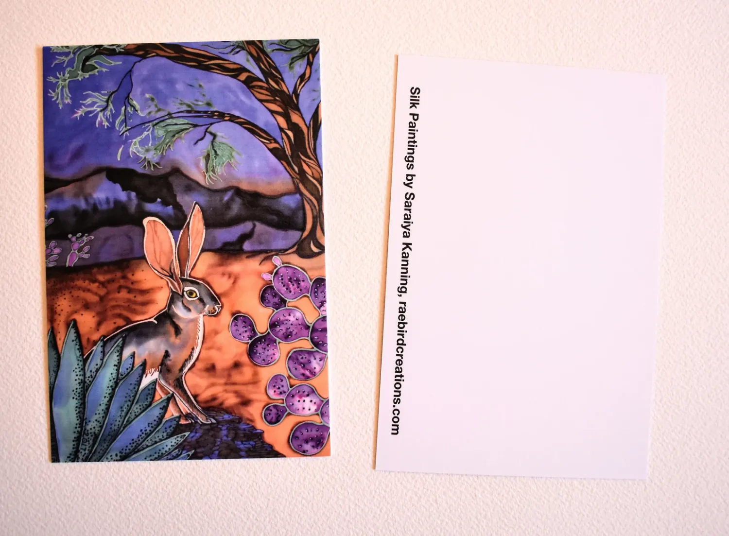 Raebird Creations Postcards, Style: Hare