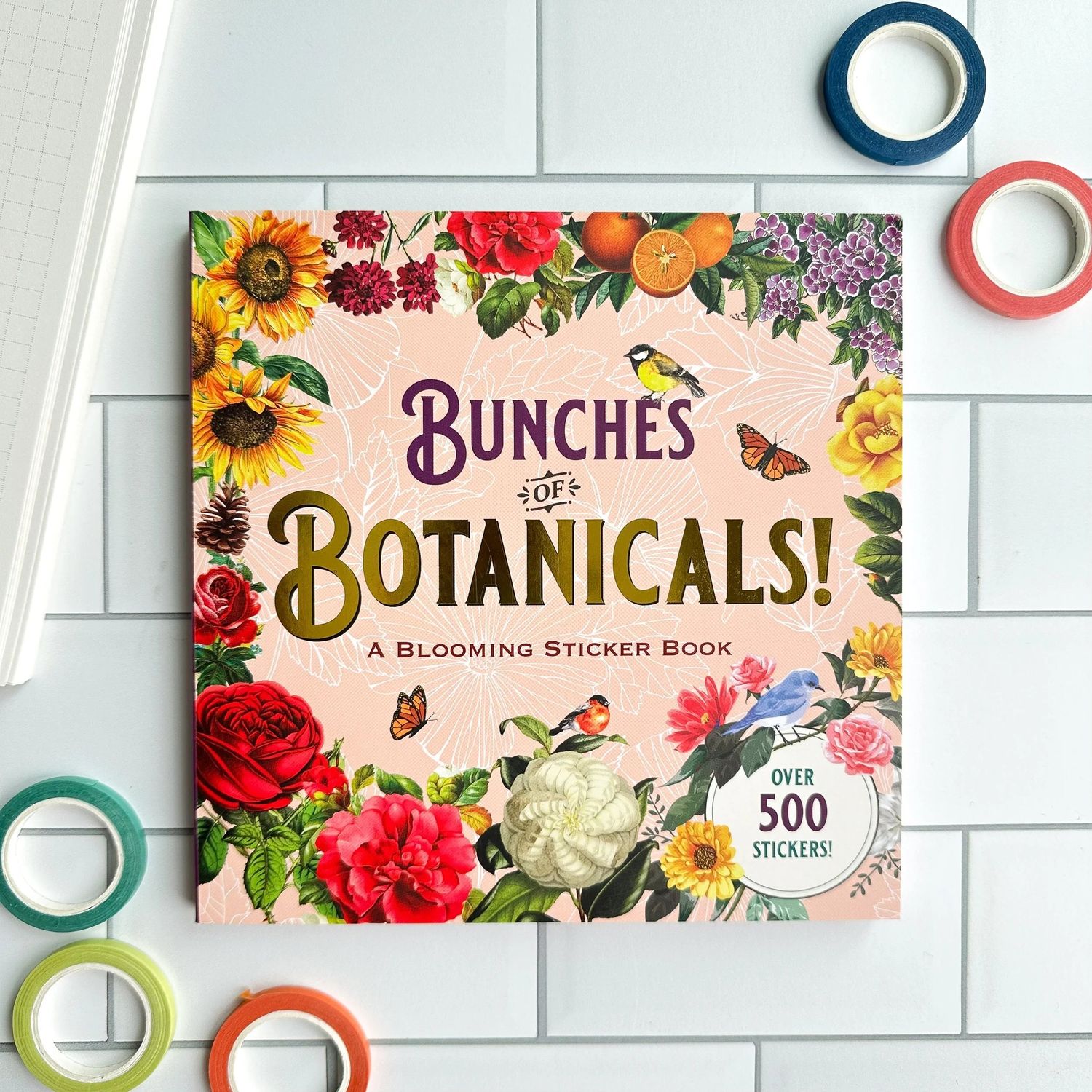 Sticker Books, Theme: Botanicals