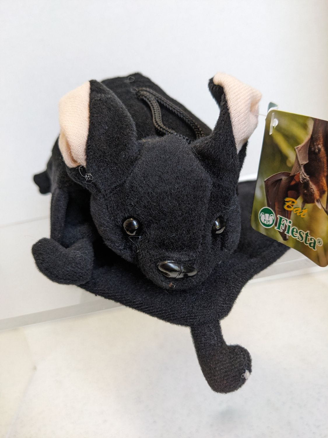 23.5" Bat Plush, Color: Black