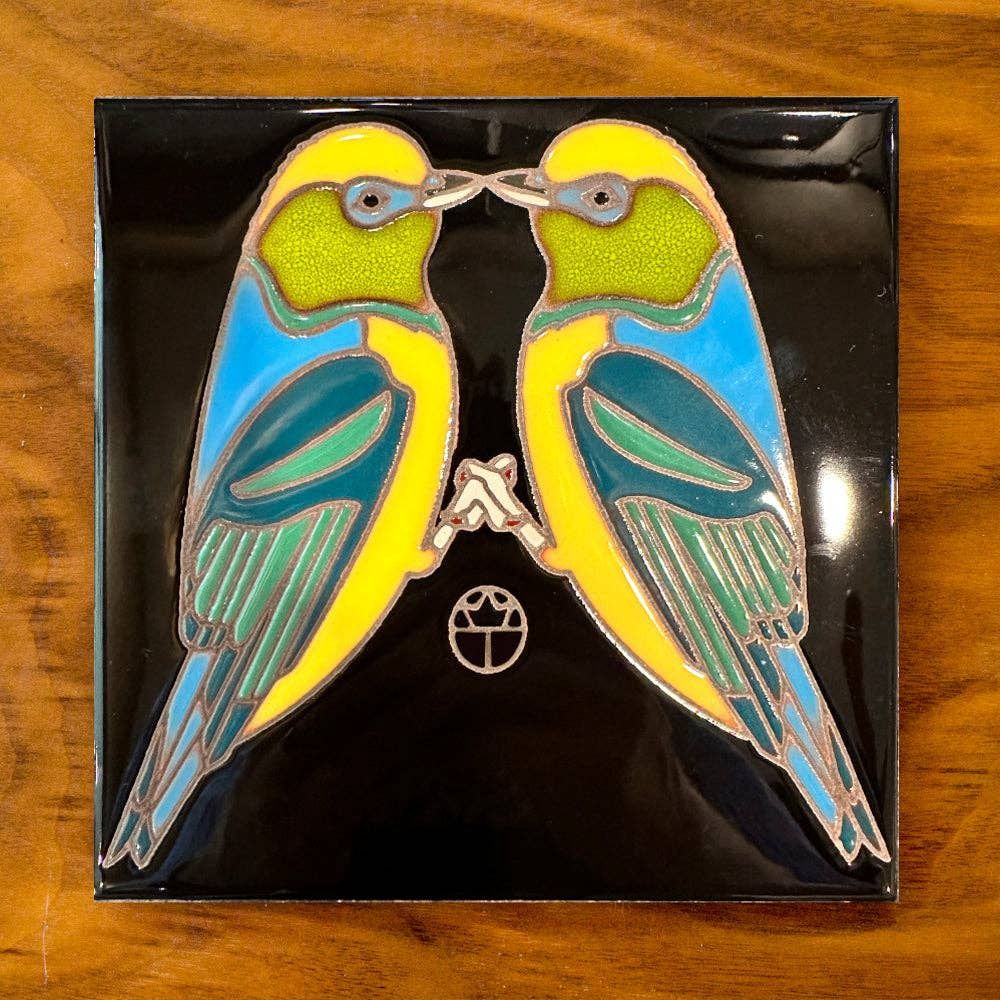 Wil Taylor Lovebirds Trivet