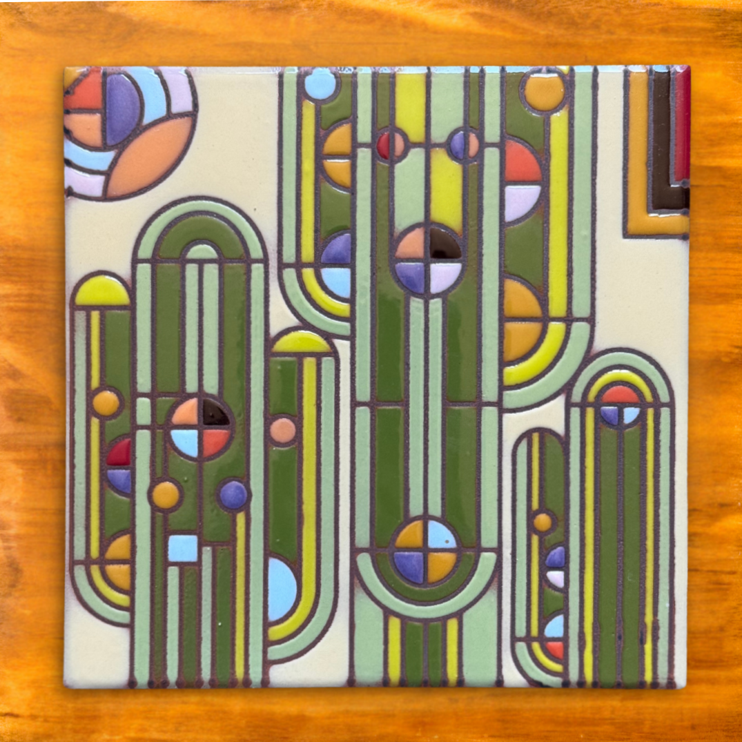 Saguaro Forms - Frank Lloyd Wright© 6x6 Tile