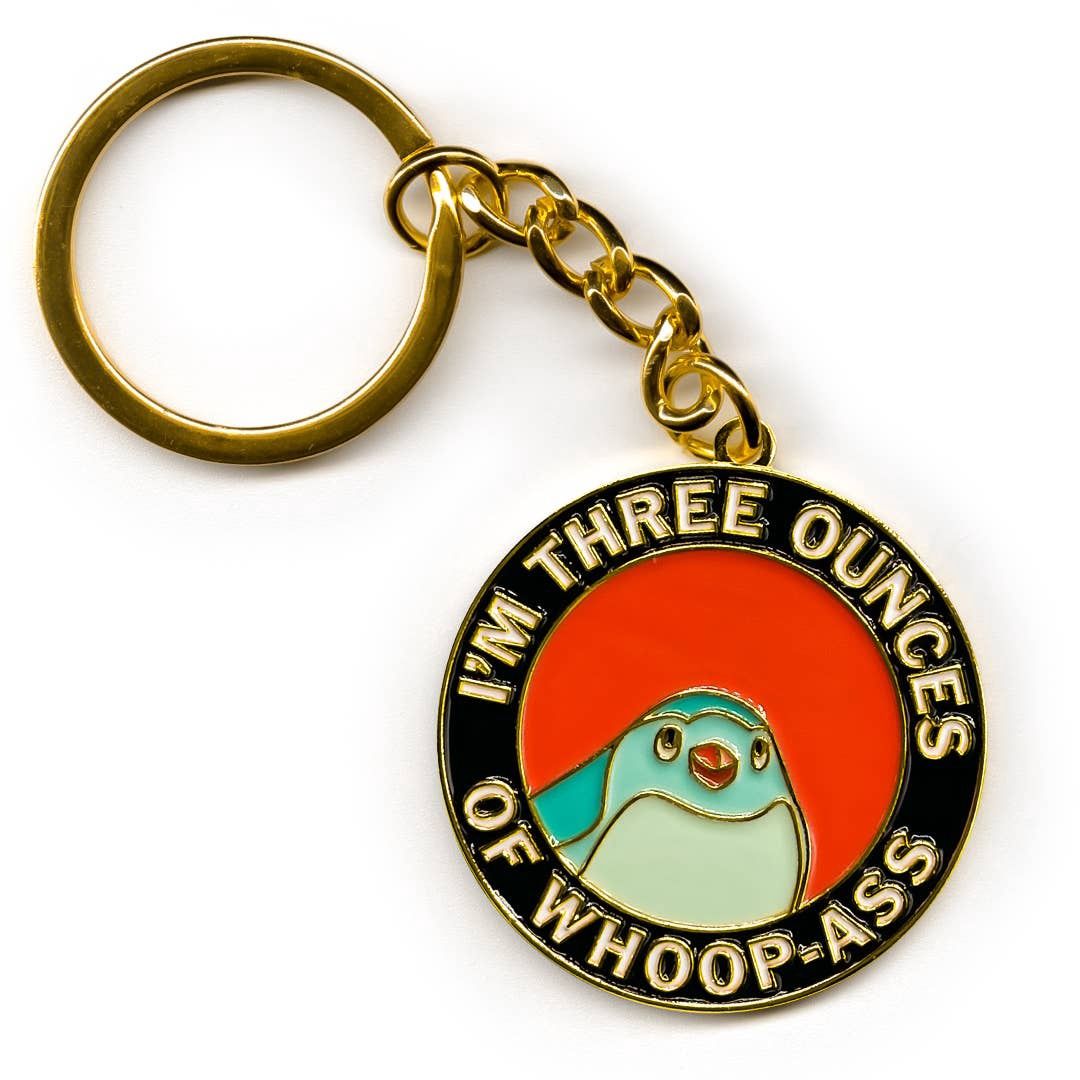 Three Ounces Keychain