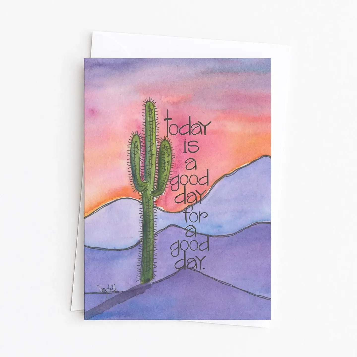 Blank Desert Card
