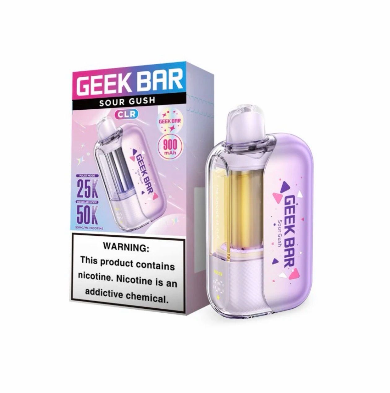 Geek Bar CLR 50K Disposable - Sour Gush Geek Bar CLR 50K Disposable - Sour Gush